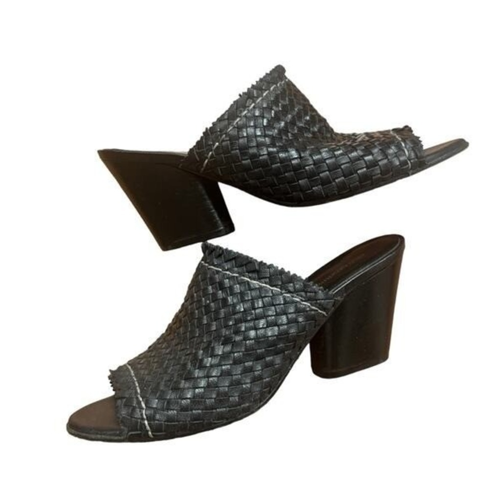 Alto Gradimento woven slides‎ heel 7.5